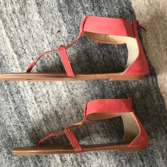 PacSun Gladiator Sandal w/ Gold Plate - Picture 2 of 7